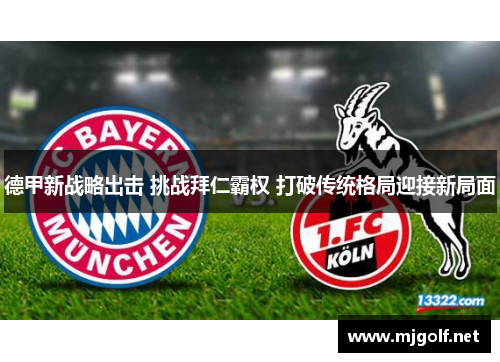 德甲新战略出击 挑战拜仁霸权 打破传统格局迎接新局面